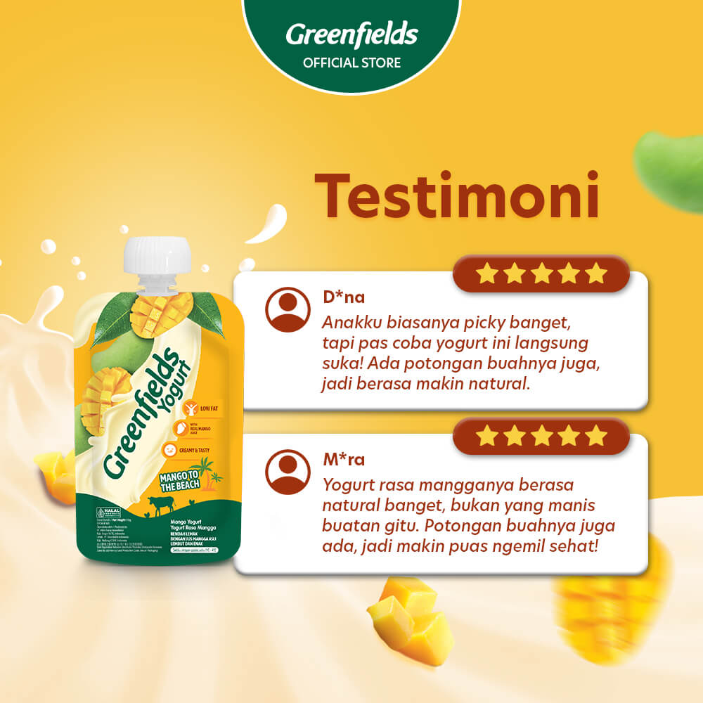 Yogurt Pouch Mango To The Beach