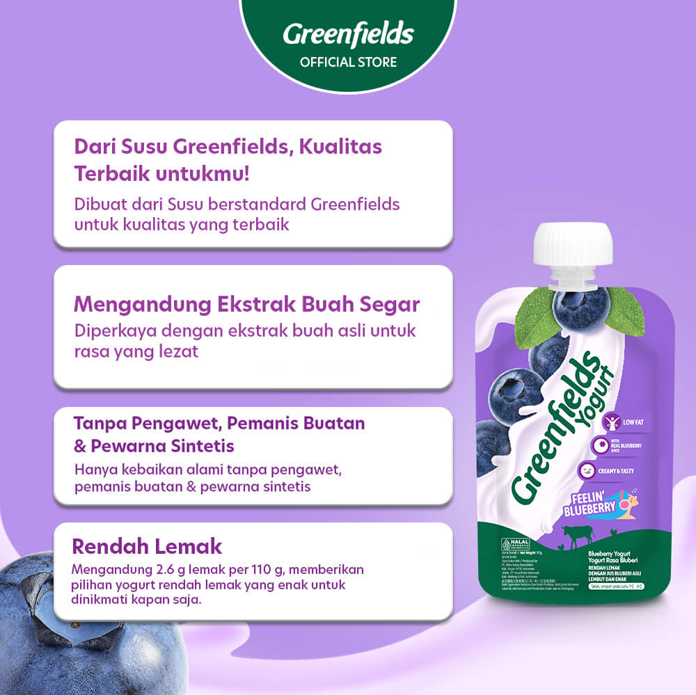 Yogurt Pouch Feelin’ Blueberry