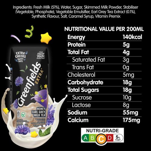 UHT Extra Honey Earl Grey Milk Tea