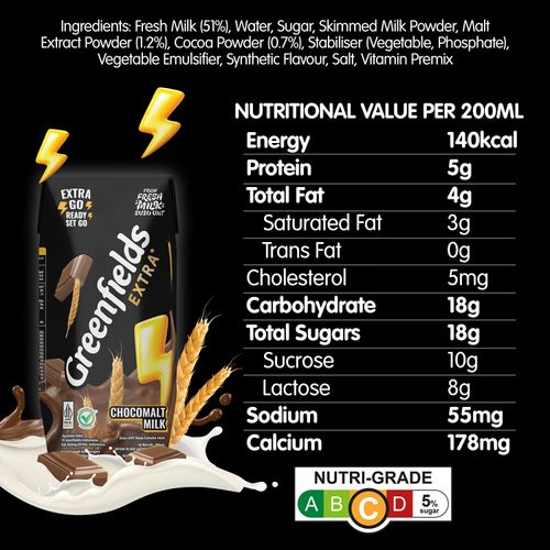 UHT Extra Chocomalt Milk