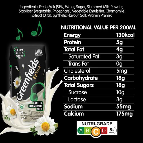 UHT EXTRA Vanilla Chamomile