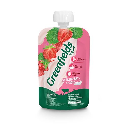 Yogurt Pouch Strawberry Licious