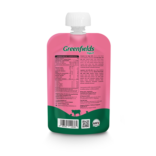 Yogurt Pouch Strawberry Licious