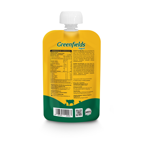 Yogurt Pouch Mango To The Beach