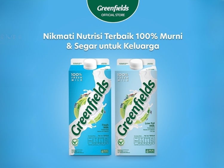 Protein Susu & Kalsium Greenfields untuk Dukung Growth Spurt Anak