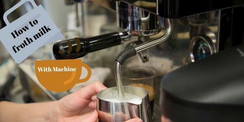 Cara Membuat Buih Susu dengan Mesin Espresso