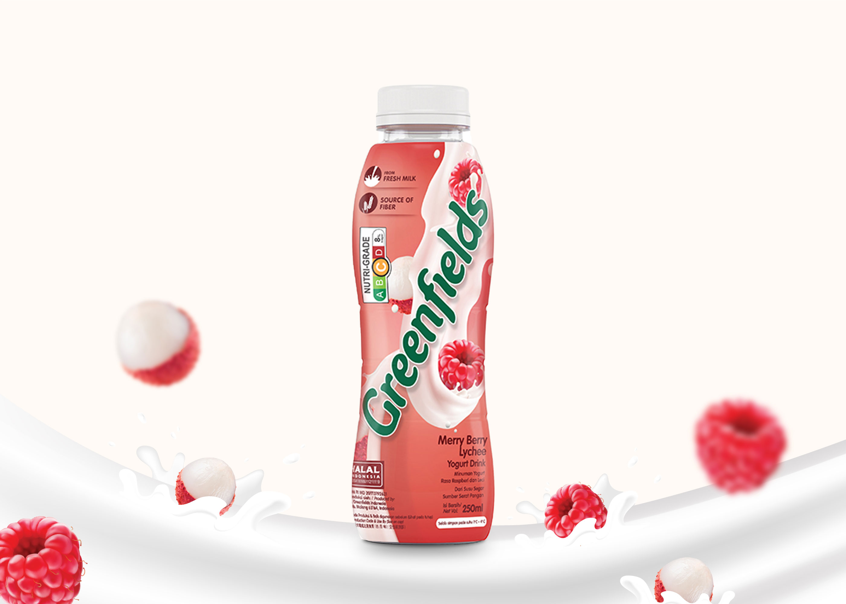 Yogurt Drink Merry Berry Lychee